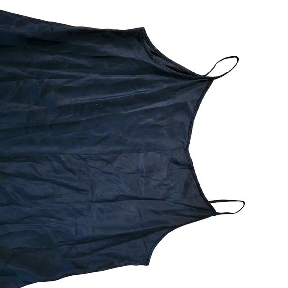 Vintage Black Silk Slip Dress - Picture 9 of 11
